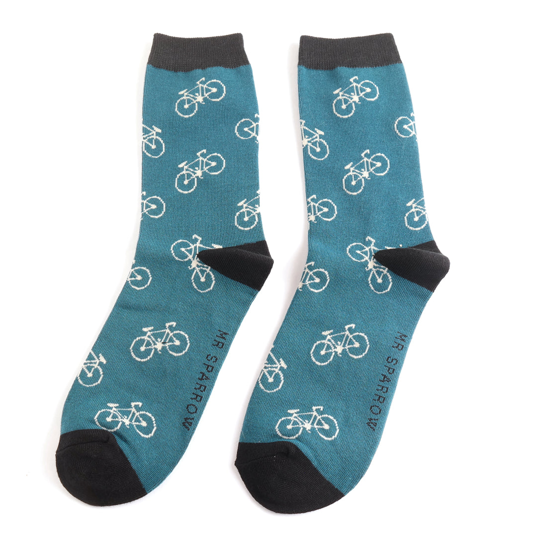 Bamboo Socks For Men - Bikes