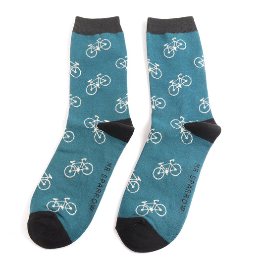 Bamboo Socks For Men - Bikes