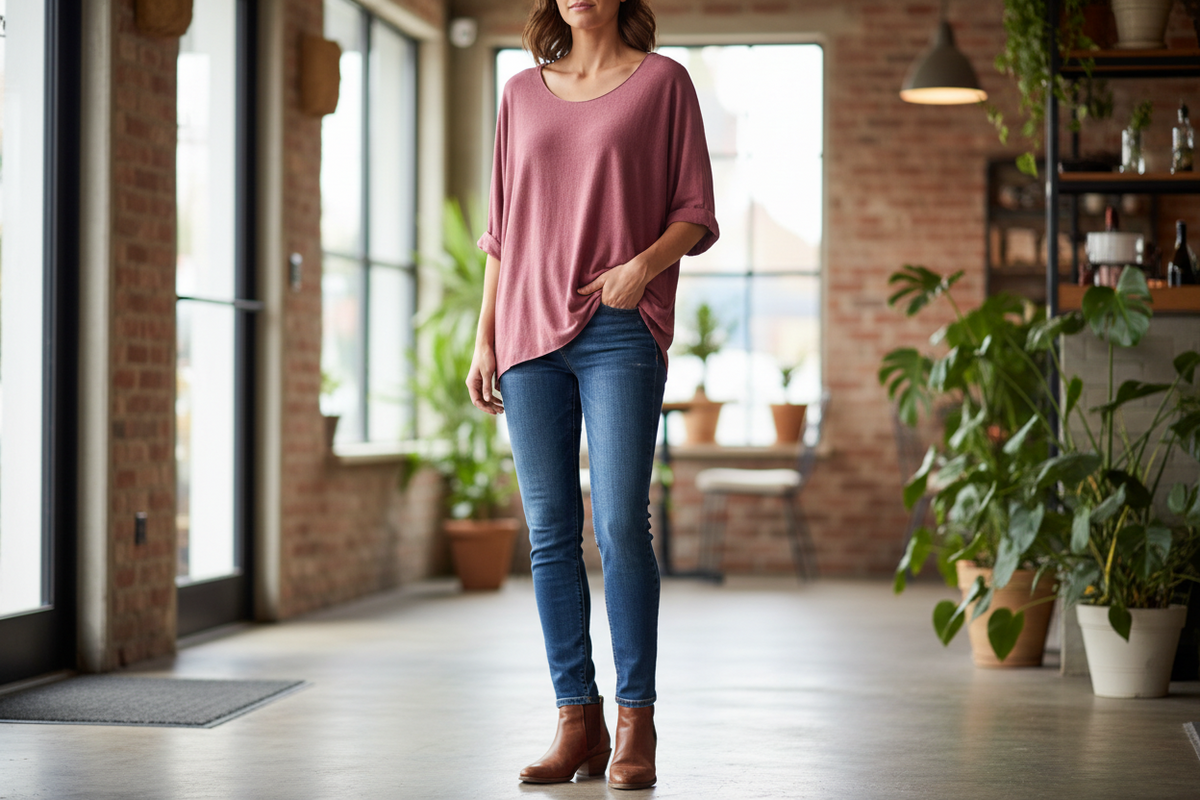 Plain Marl Jumper