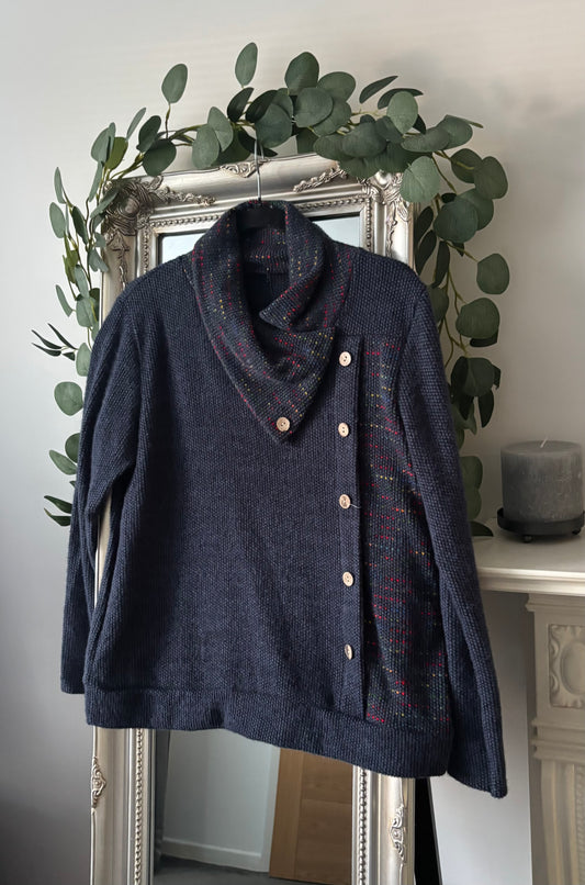 Cosy Button Detail Tunic