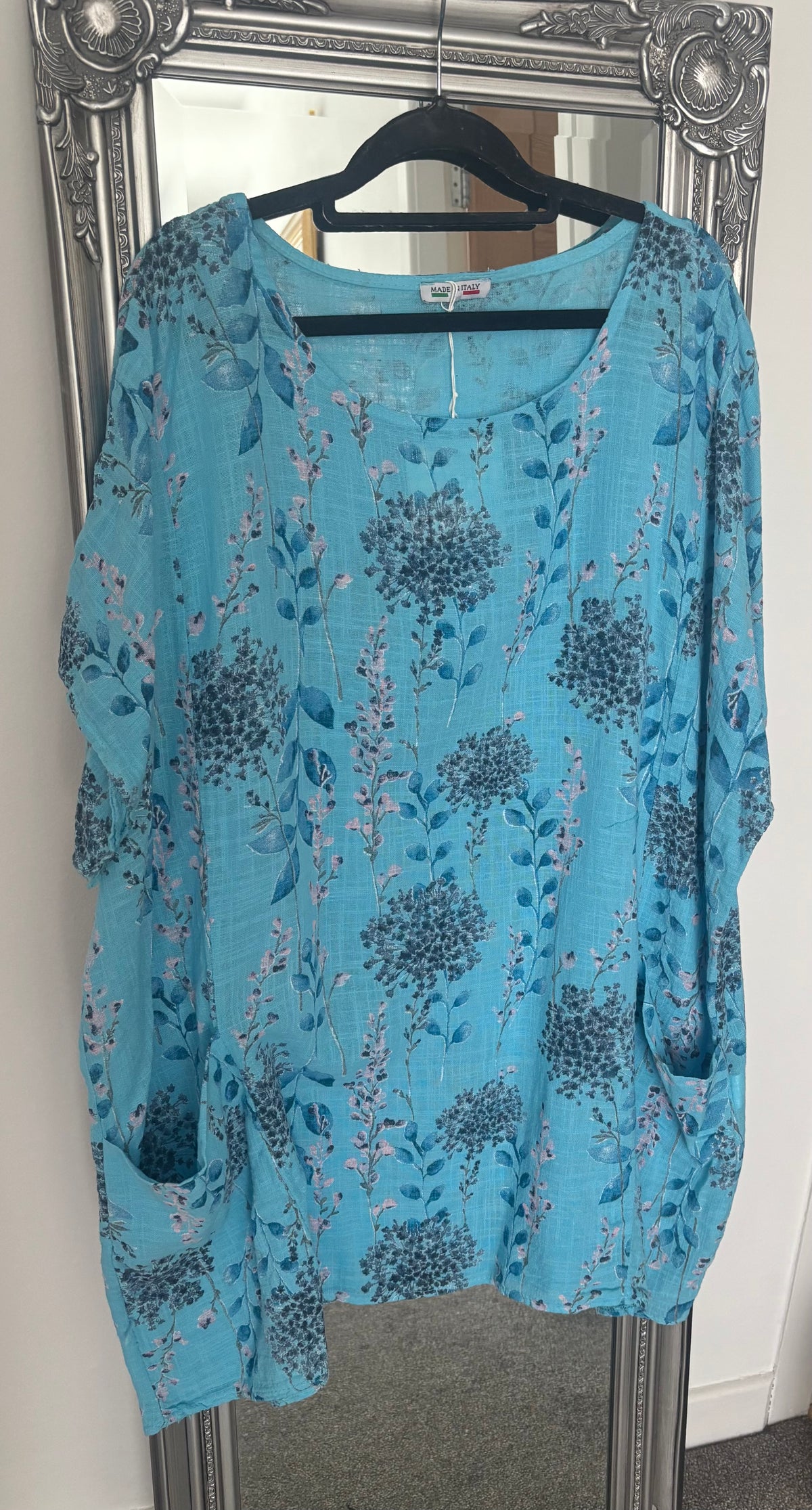 Cotton Floral Print Tunic