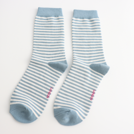Bamboo Socks For Women - Simple Stripes
