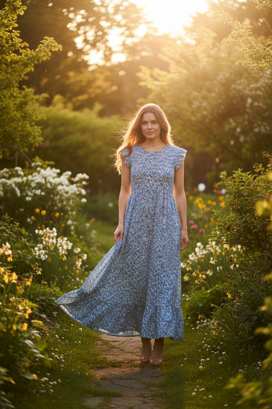 Ditsy Floral Maxi Dress
