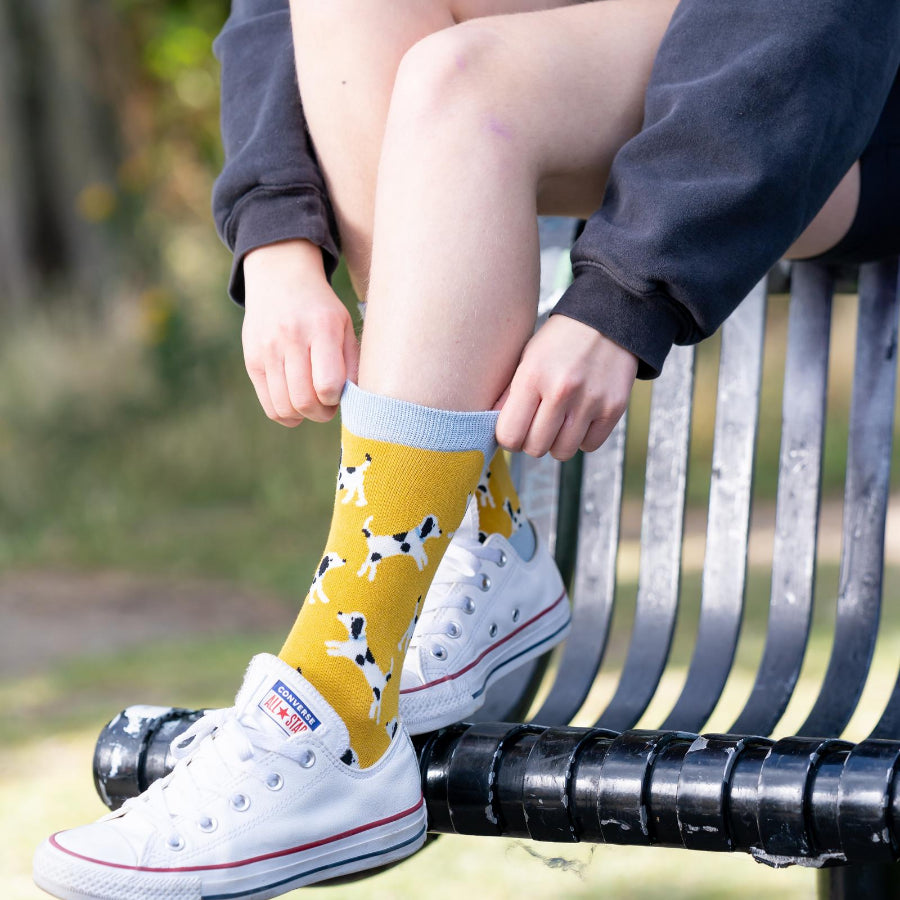 Bamboo Socks For Women - Dalmatians