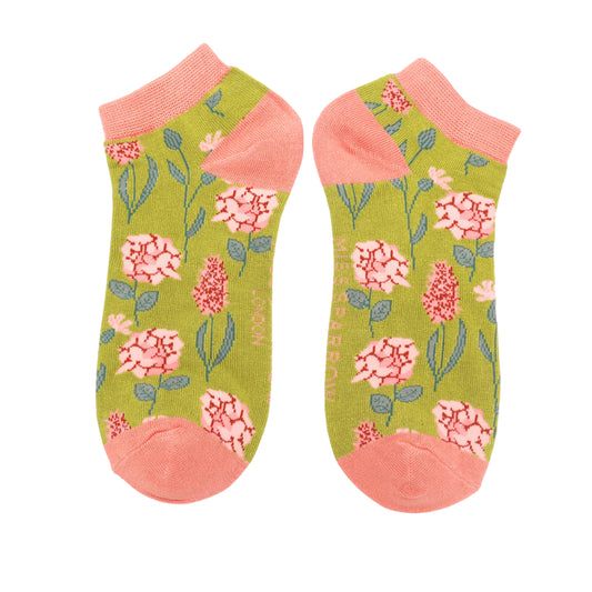 Bamboo Trainer Socks For Women - Botany