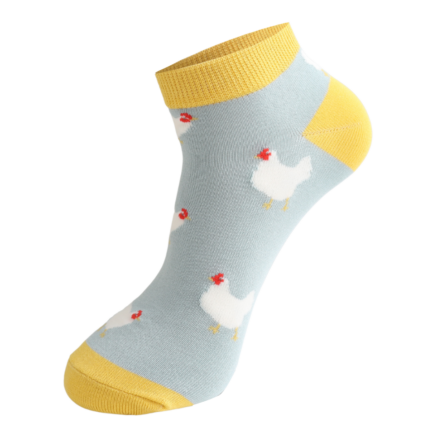 Bamboo Trainer Socks for Women - Hens
