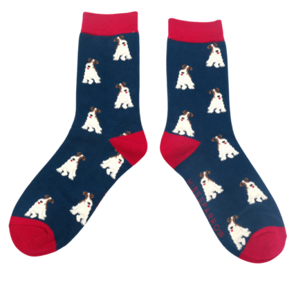 Bamboo Socks For Women - Fox Terriers