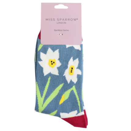 Bamboo Socks For Women - Daffodils