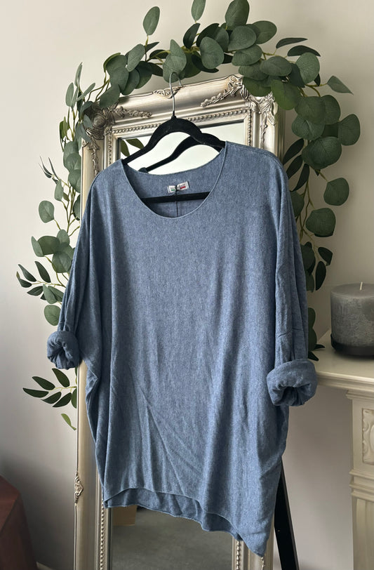 Plain Marl Fine Jumper