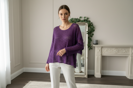 Popcorn Over Top - Purple