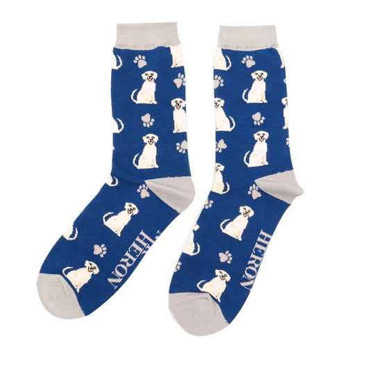 Bamboo Socks For Men - Labradors