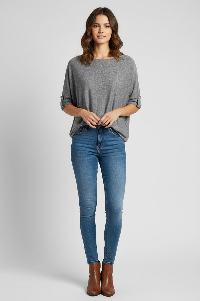Plain Marl Jumper