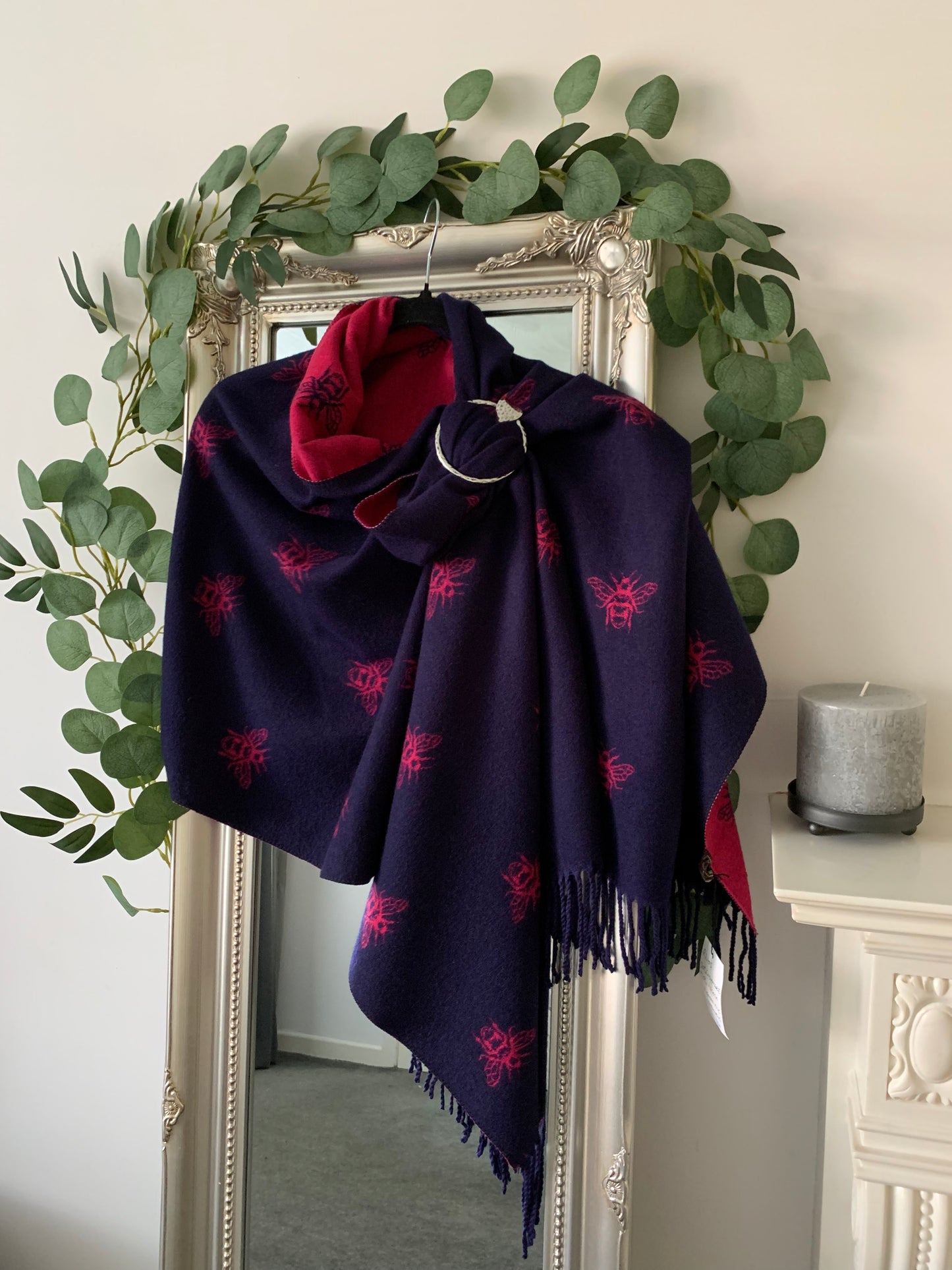 Super Soft Cashmere Blend Reversible Wrap/Pashmina