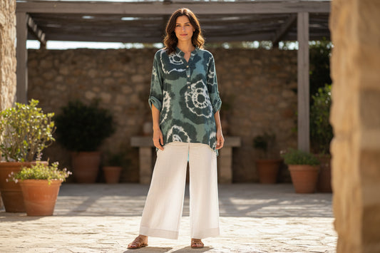 Two Tone Cotton Shirt
