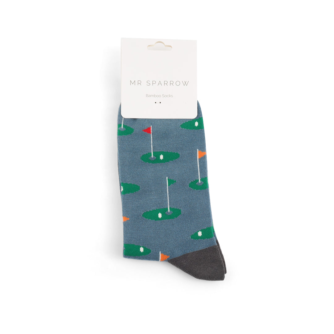 Bamboo Socks For Men - Golf