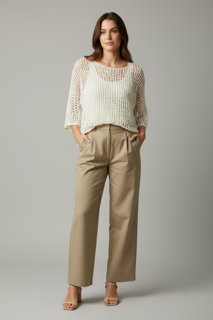 Popcorn Over Top - Ivory