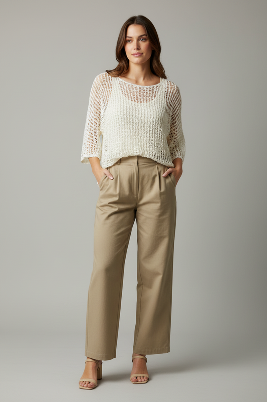 Popcorn Over Top - Ivory