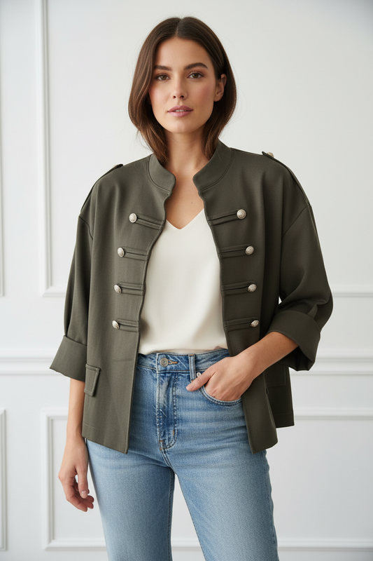 Military Edge to Edge Jacket