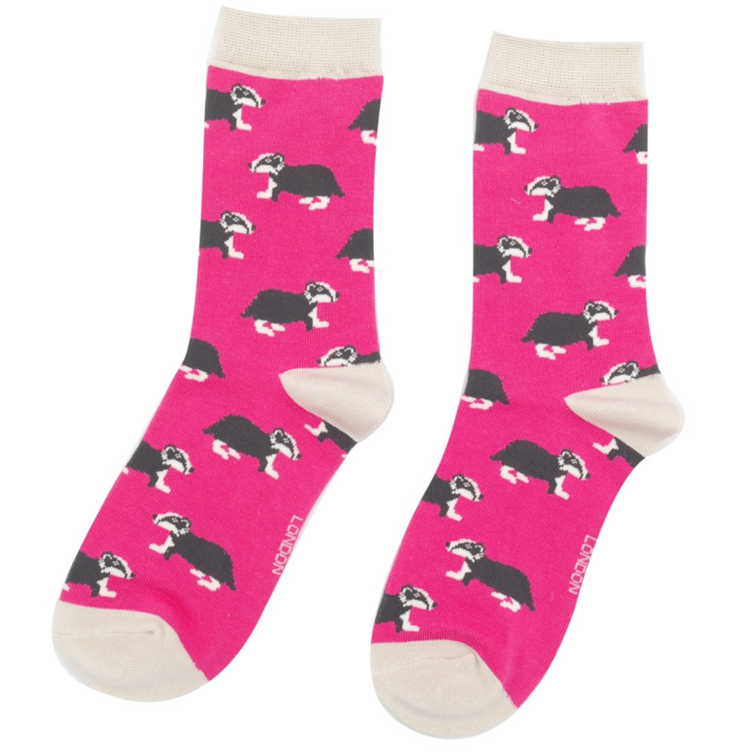 Bamboo Socks For Women - Badgers