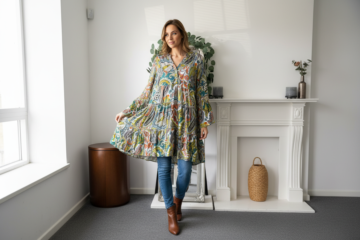 Cotton Boho Tunic/Dress