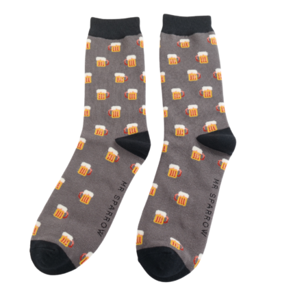 Bamboo Socks For Men - Beer