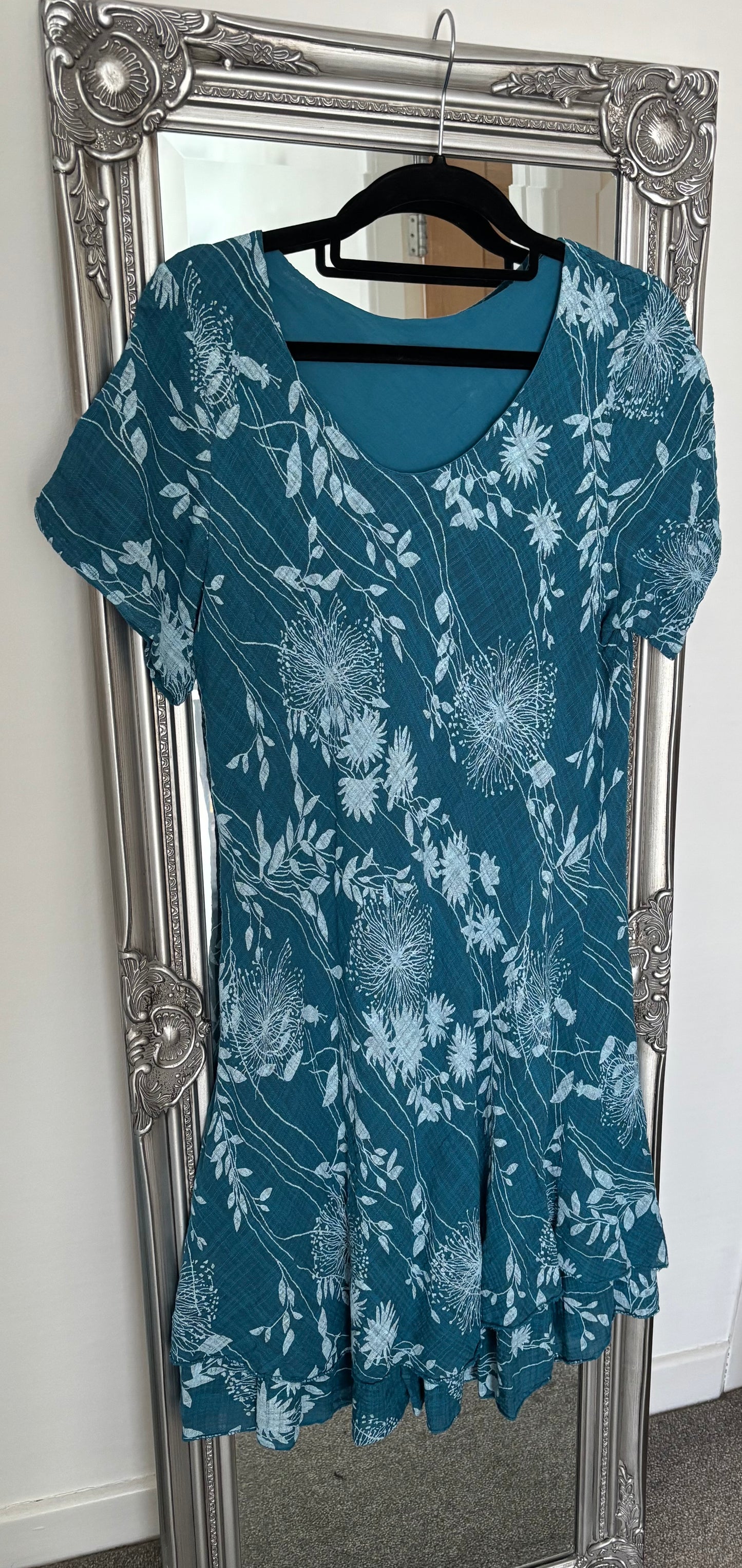 Bias Cut Cotton Dress