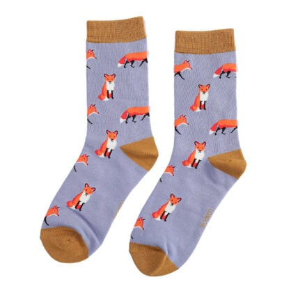 Bamboo Socks For Women - Foxes