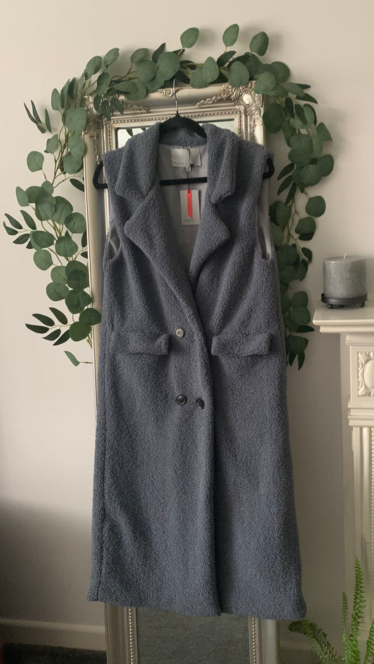 Oasis Long Teddy Bear Waistcoat