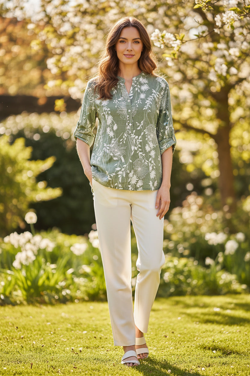 Dandelion Print Shirt