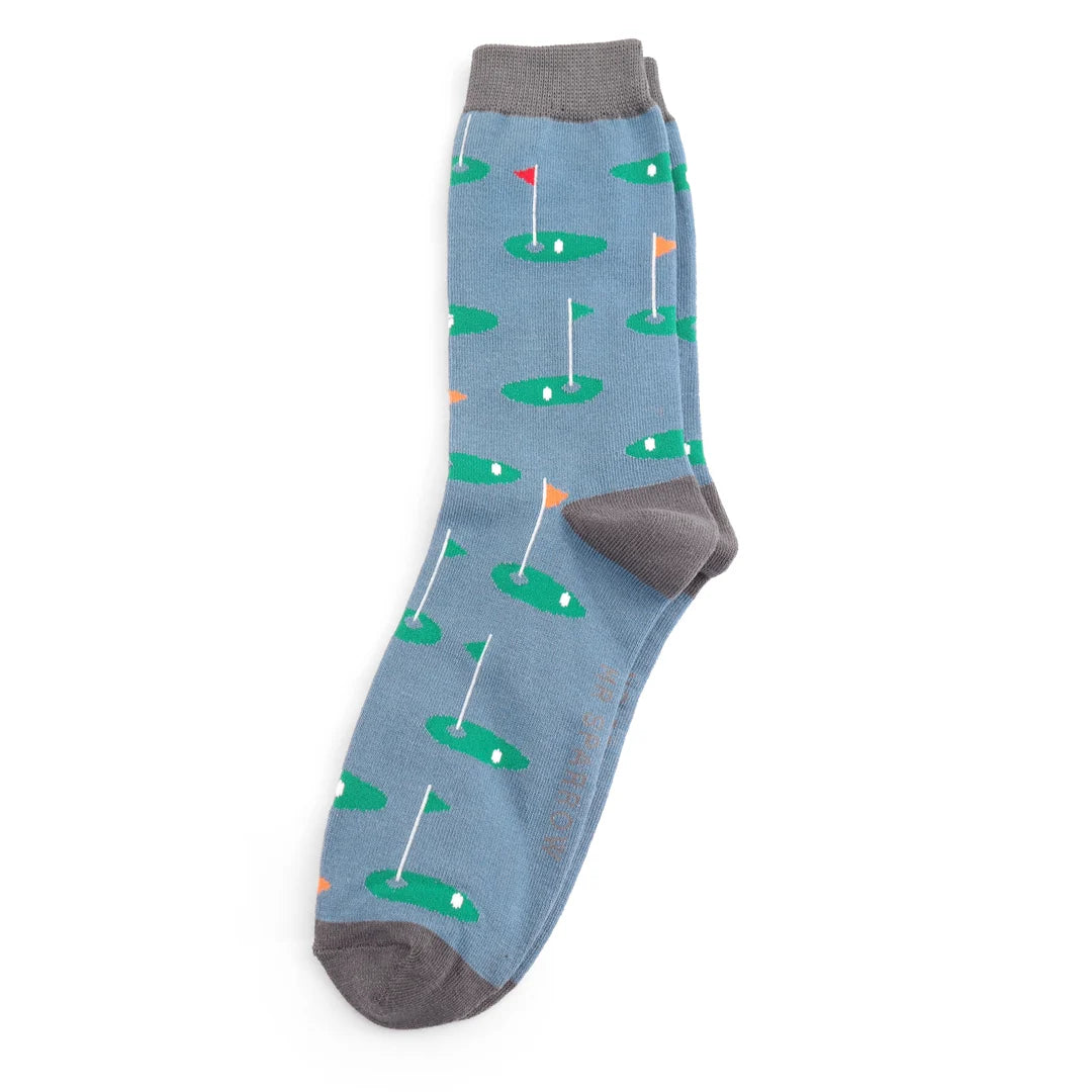 Bamboo Socks For Men - Golf