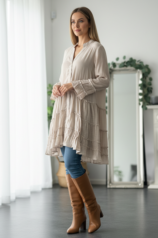 Linen Boho Tunic/Dress