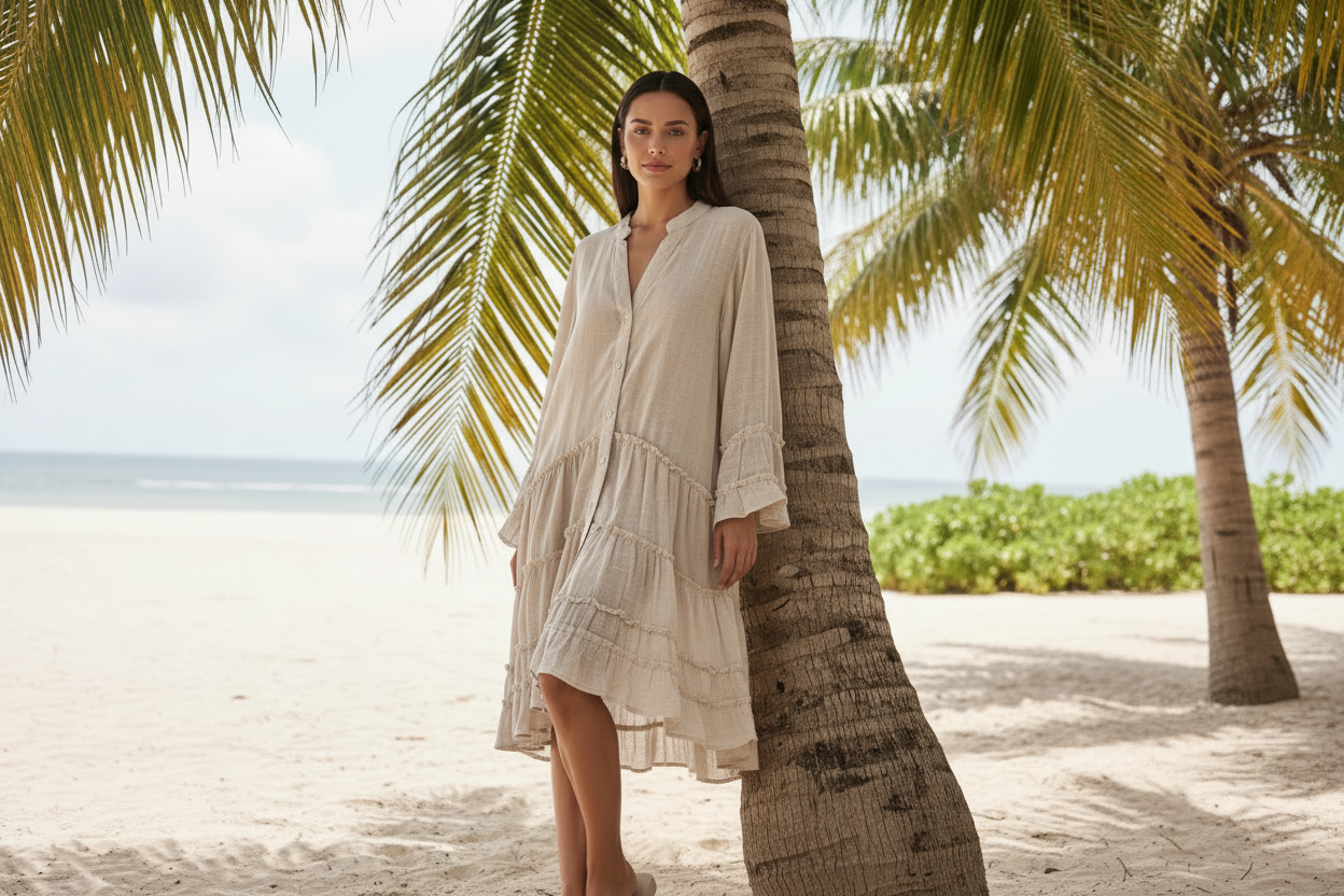 Linen Boho Tunic/Dress
