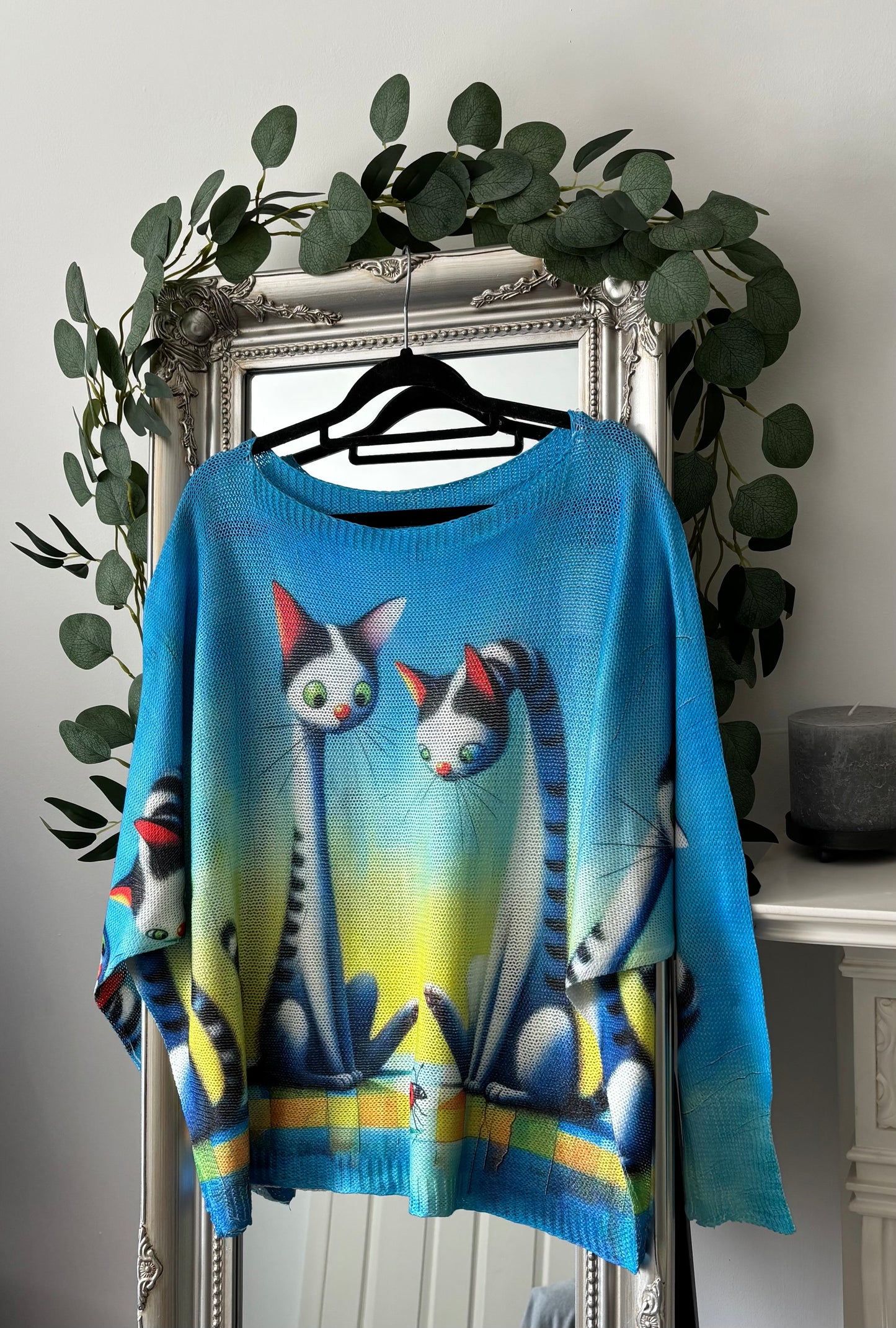 Lightweight Long Sleeve Cat Jumper