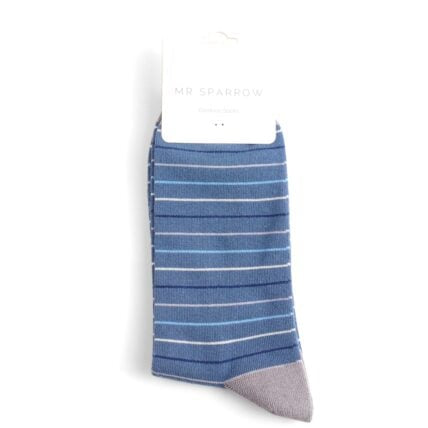 Bamboo Socks For Men - Thin Stripes