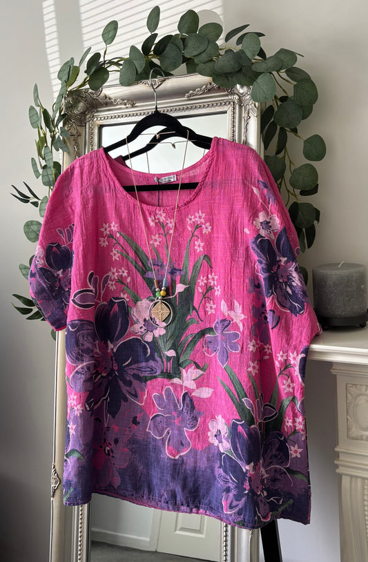 Short Sleeve Cotton Tunic