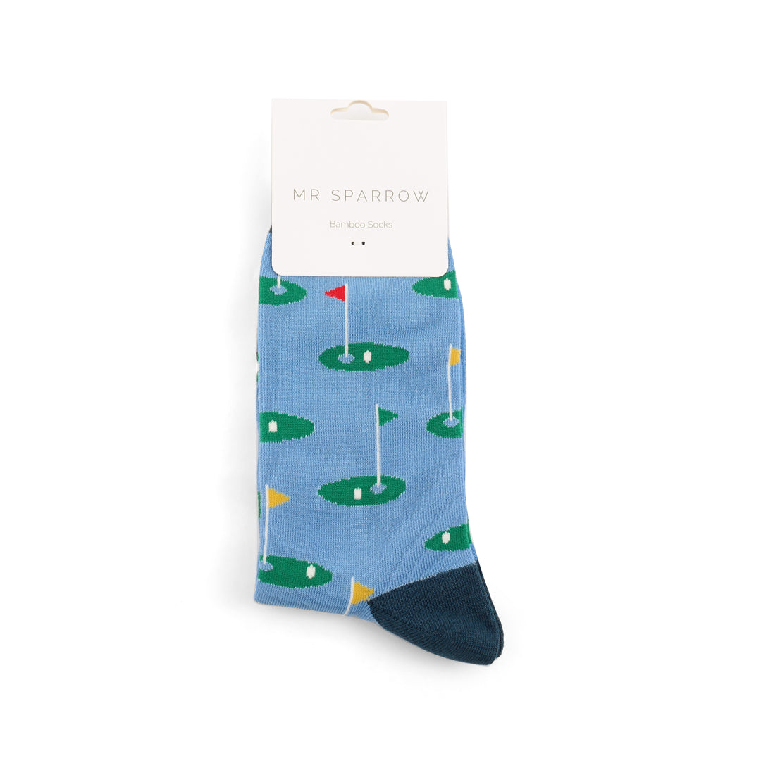 Bamboo Socks For Men - Golf