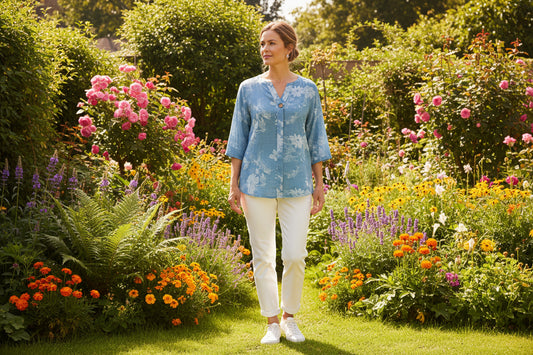 Cotton Mock Shirt