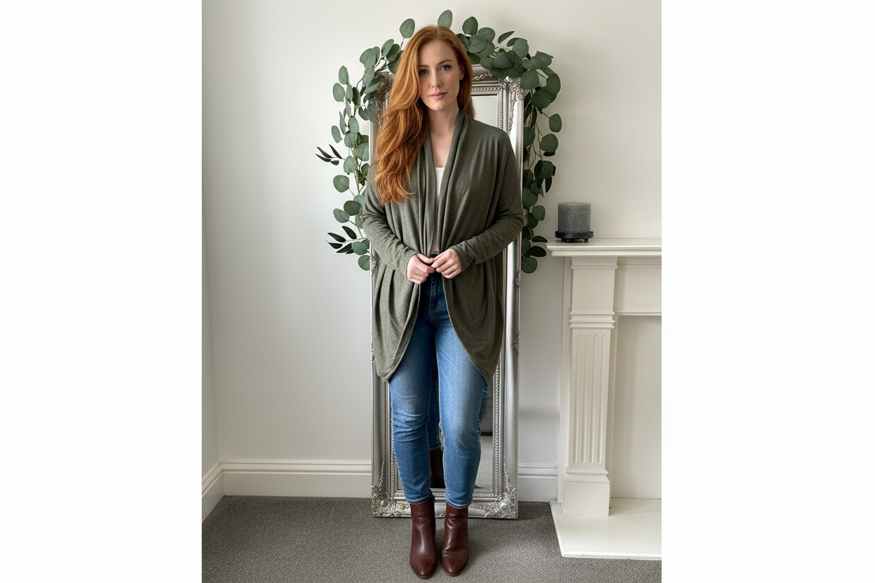 Edge To Edge Fine Knitted Jacket