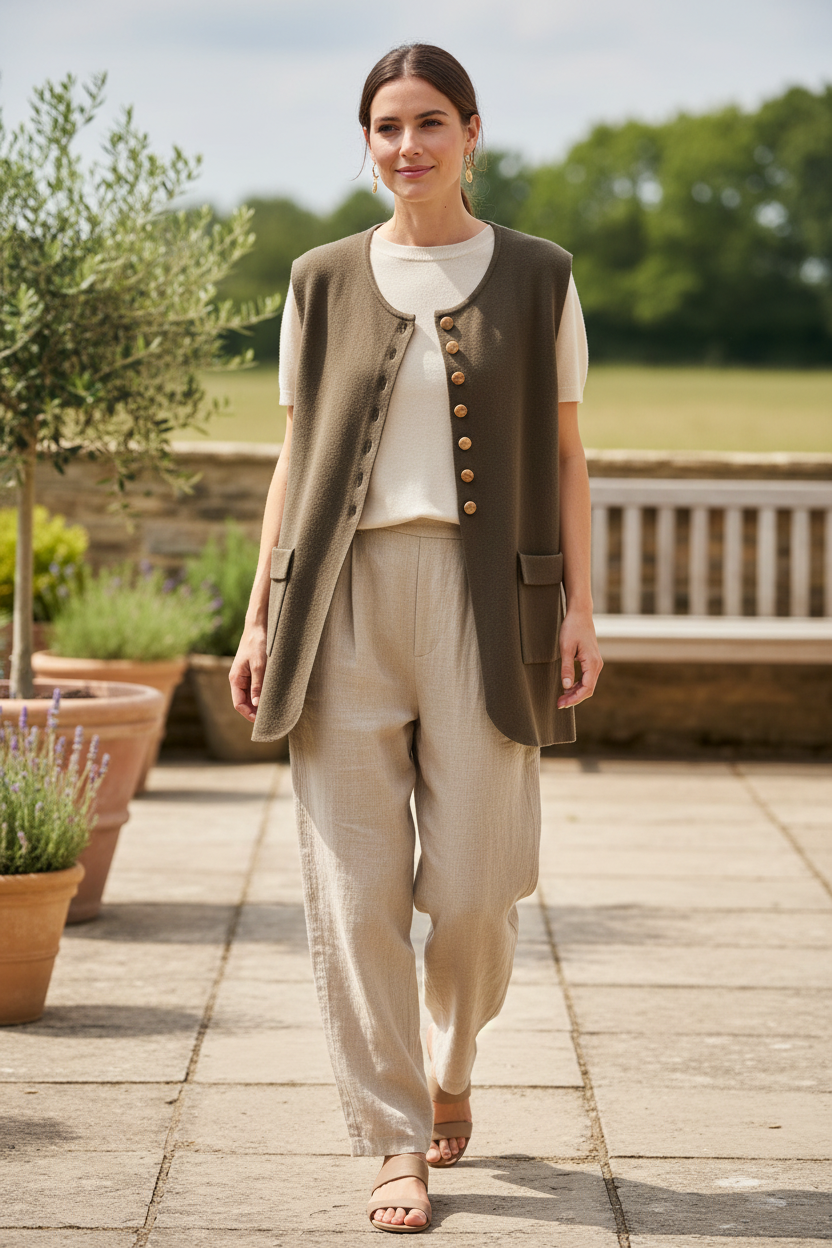 Knitted Gilet