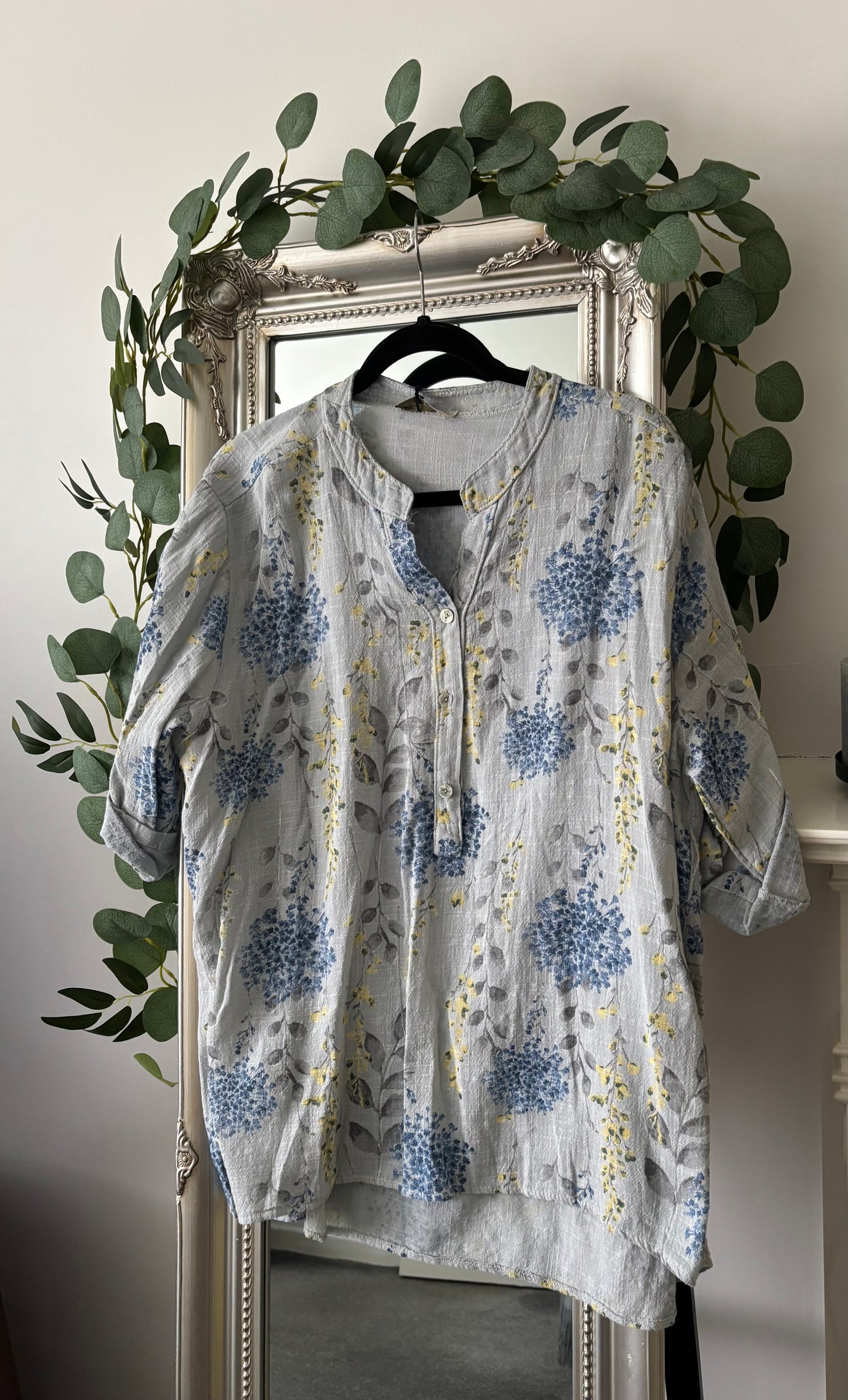 Floral Cotton Shirt