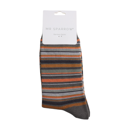 Bamboo Socks For Men - Stripes