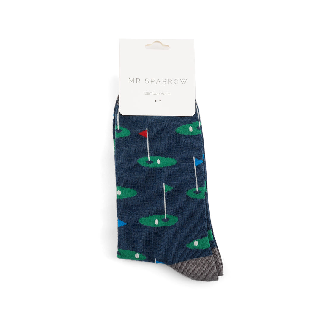 Bamboo Socks For Men - Golf