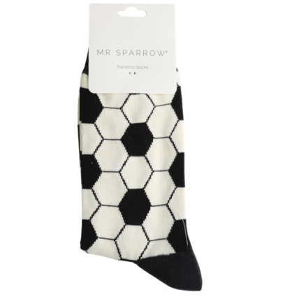 Bamboo Socks For Men - Football