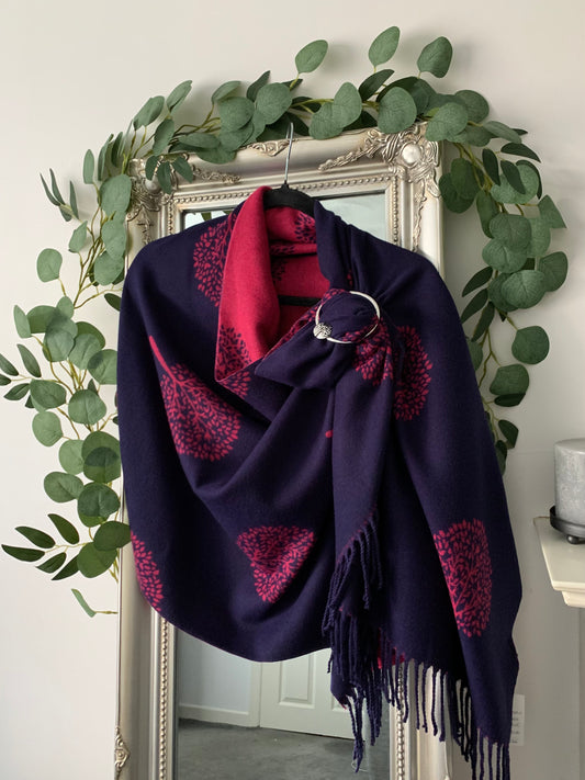 Super Soft Cashmere Blend Reversible Wrap