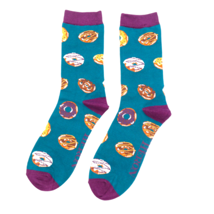Bamboo Socks For Men - Donuts