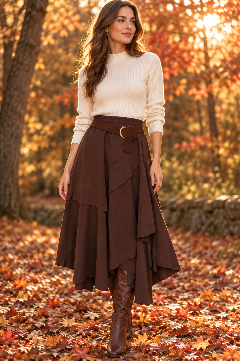Asymmetrical Skirt