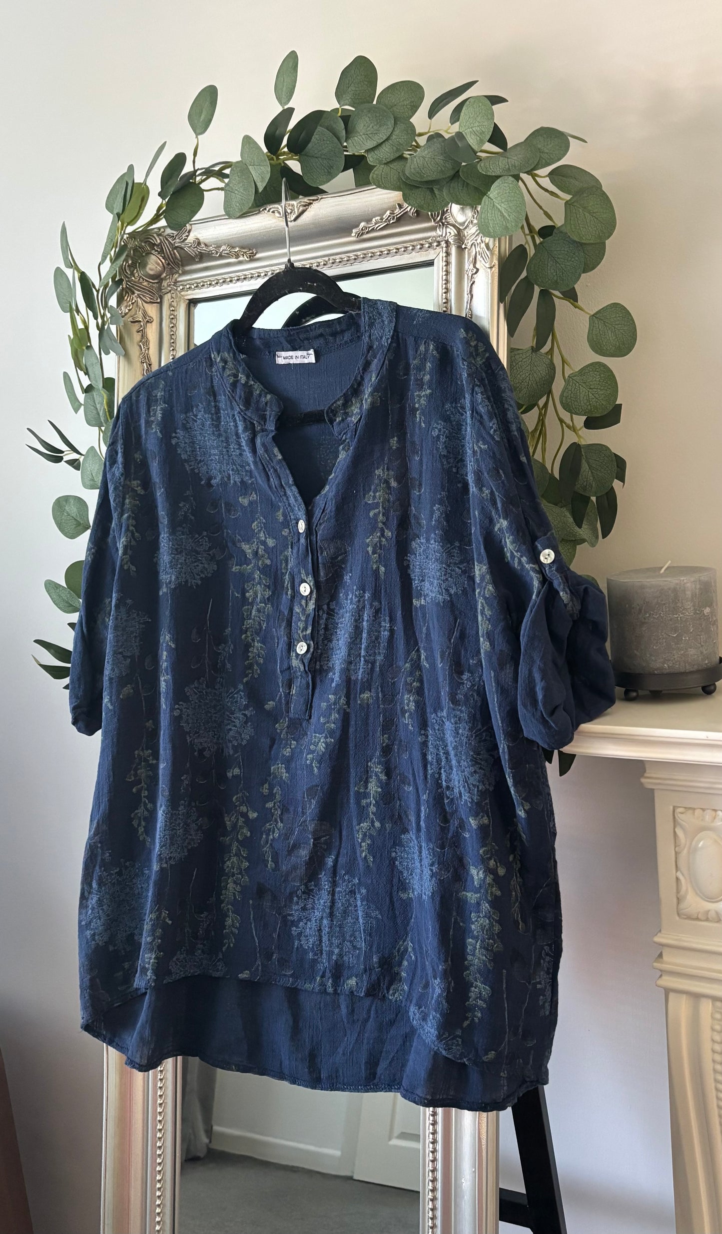 Floral Cotton Shirt