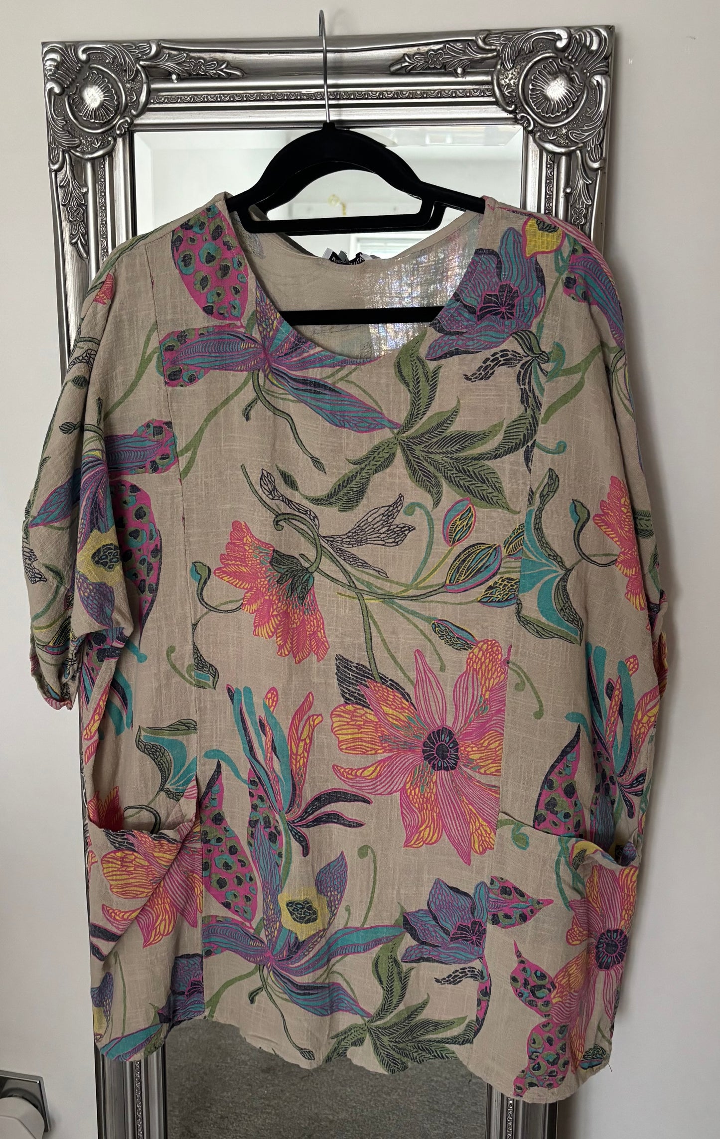 Cotton Orchid Print Tunic