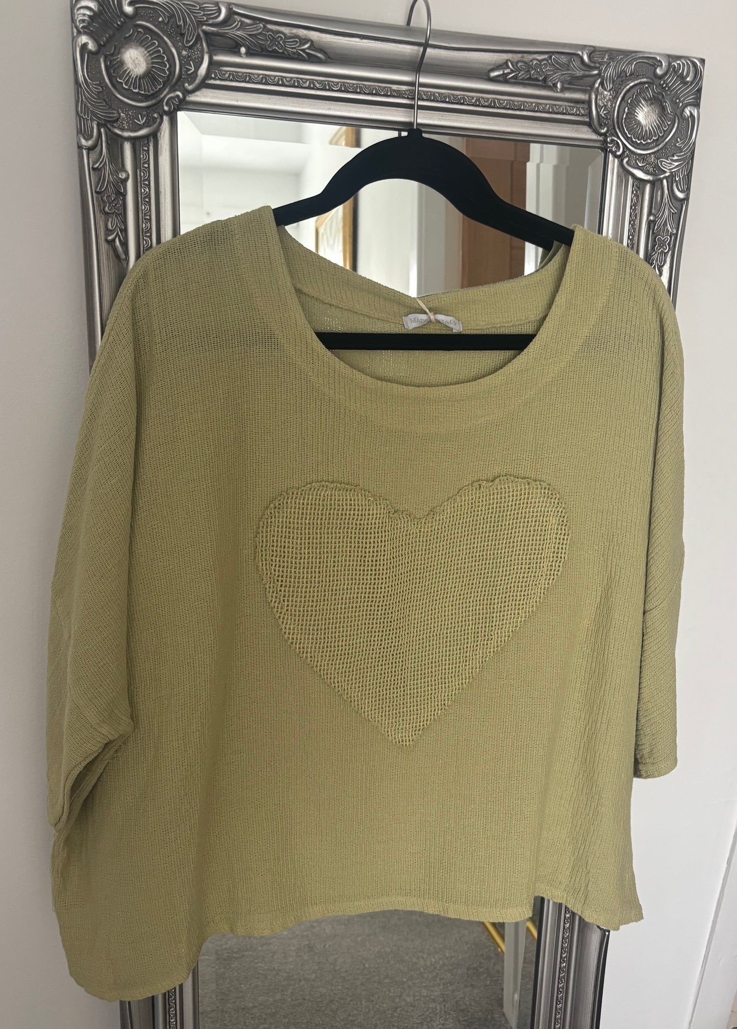 Cotton Heart Tunic