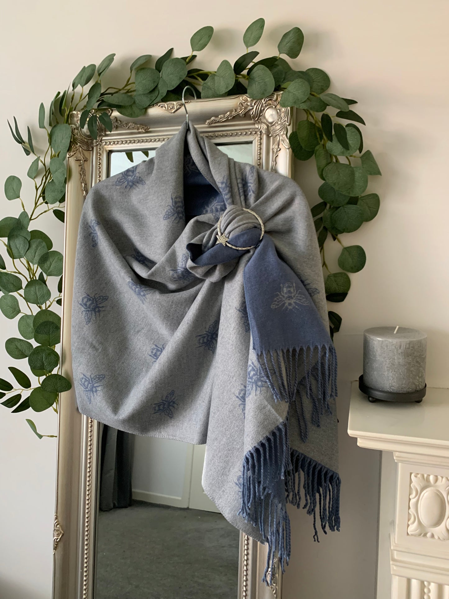 Super Soft Cashmere Blend Reversible Pashmina/Wrap